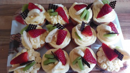 Vanilkov cupcaky